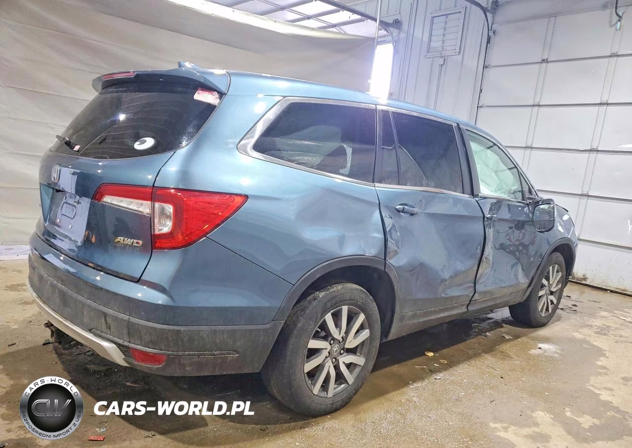 2019 Honda Pilot Exl VIN:5FNYF6H56KB075388 - 3