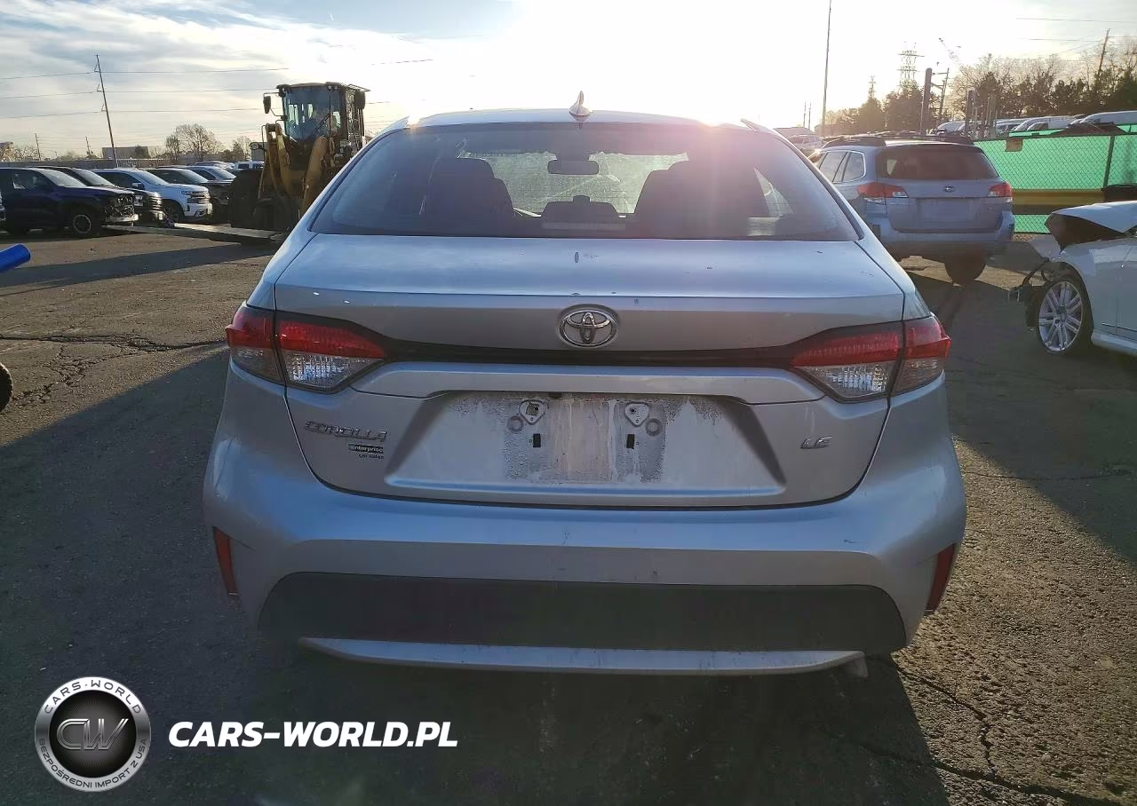 2022 Toyota Corolla Le VIN:5YFEPMAE2NP372276 - 6