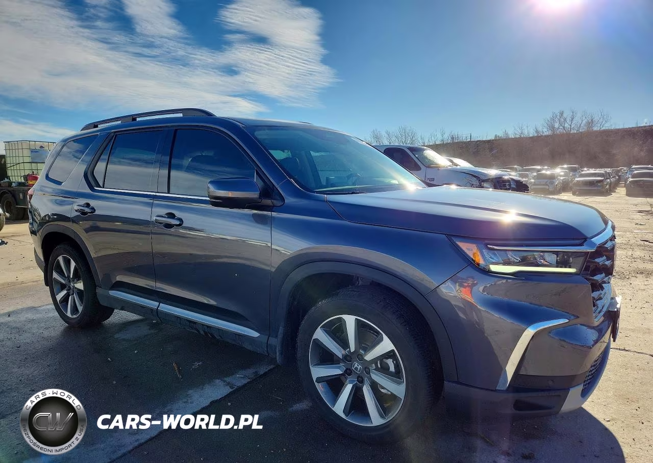 2025 Honda Pilot Elite VIN:5FNYG1H8XSB124313 - 4