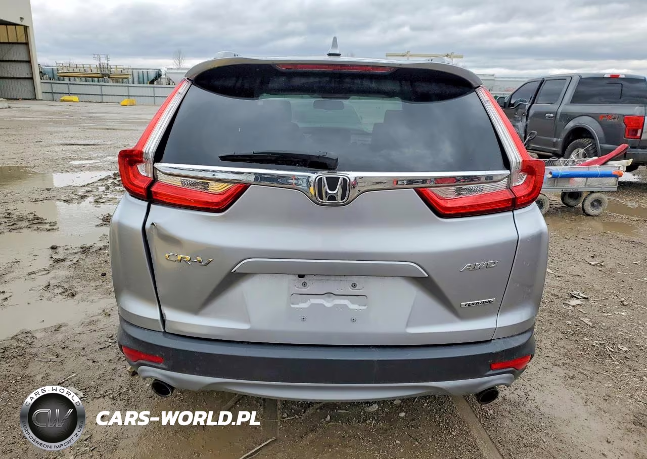 2017 Honda Cr-V Touring VIN:5J6RW2H97HL011845 - 6