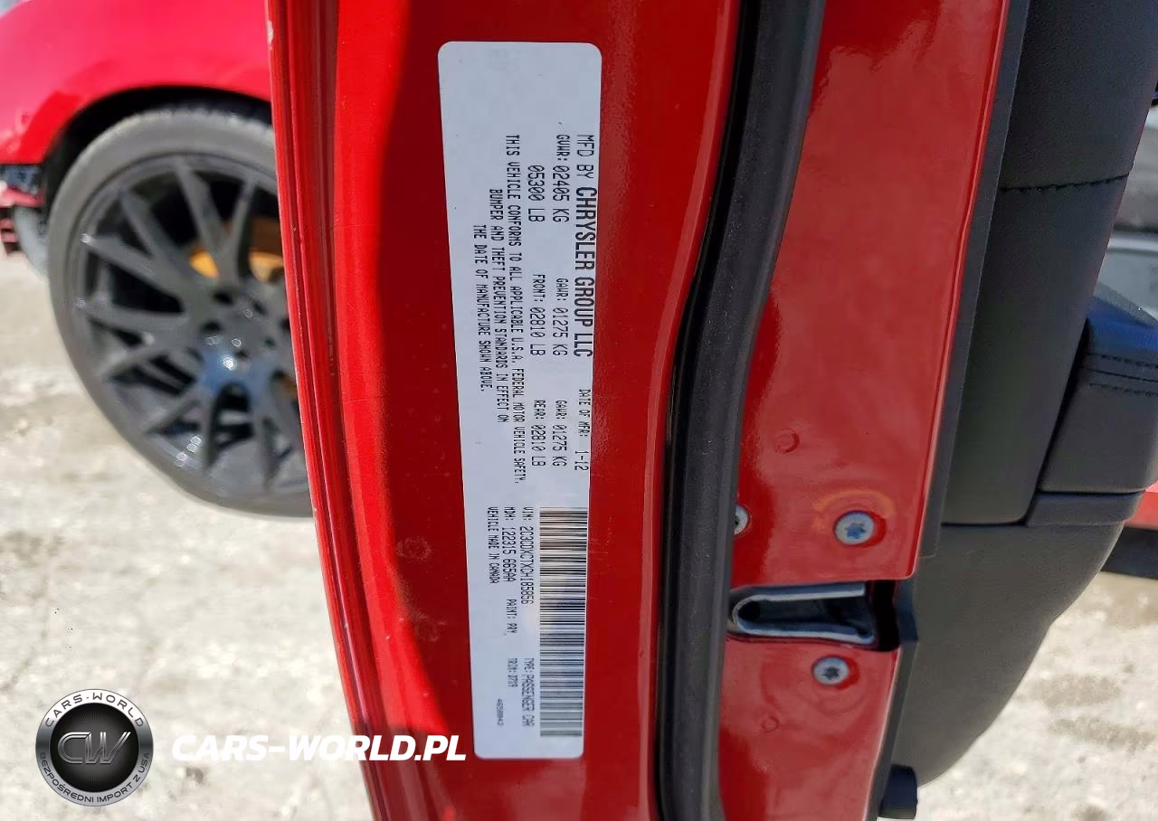 2012 Dodge Charger R VIN:2C3CDXCTXCH185856 - 12