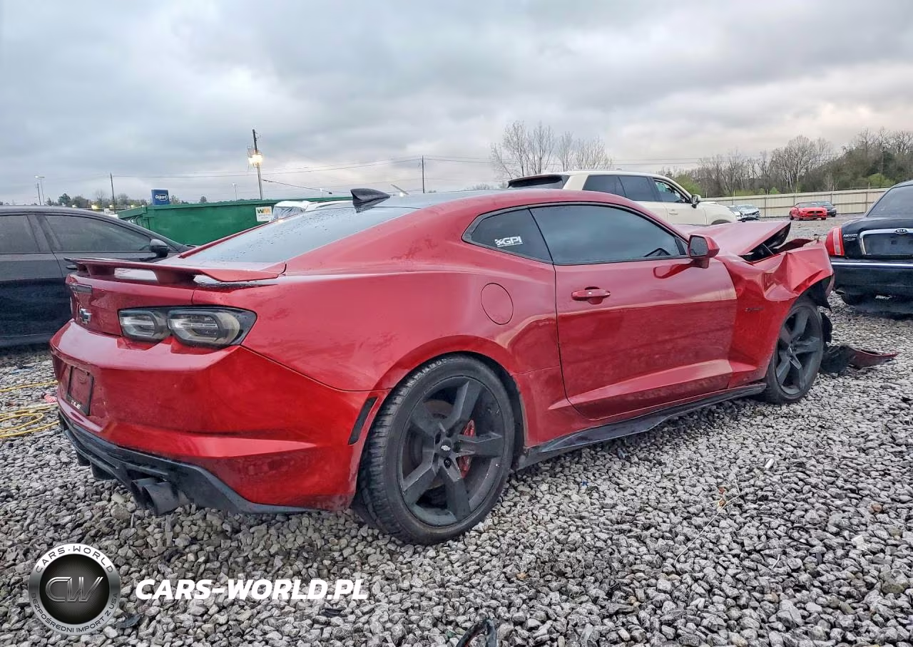 2019 Chevrolet Camaro Ss VIN:1G1FH1R71K0149358 - 3