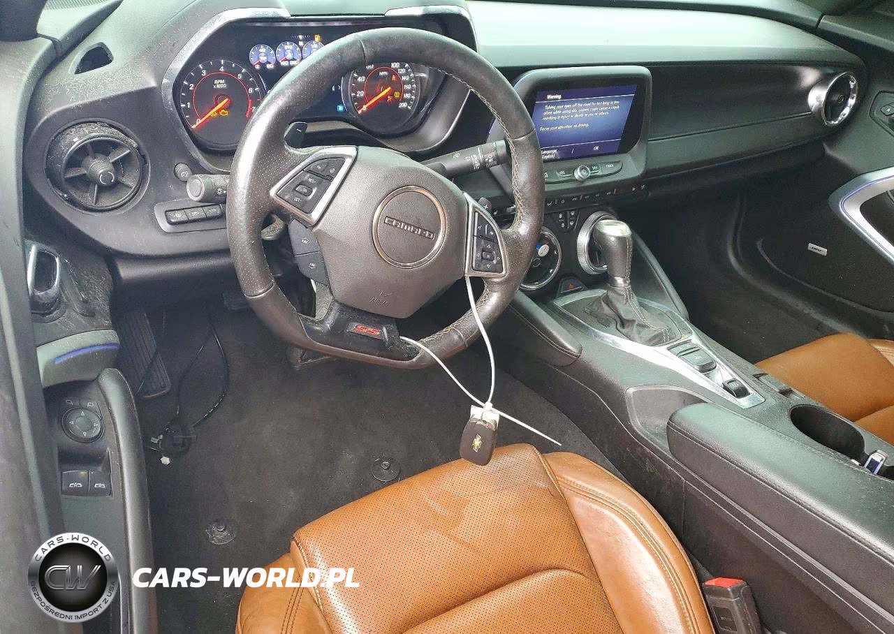 2019 Chevrolet Camaro Ss VIN:1G1FH1R71K0149358 - 8