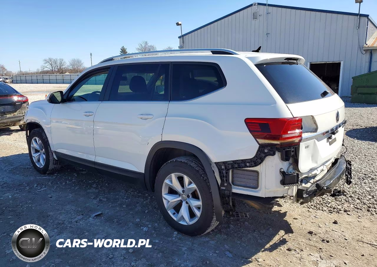2018 Volkswagen Atlas Se VIN:1V2CR2CA8JC571320 - 2