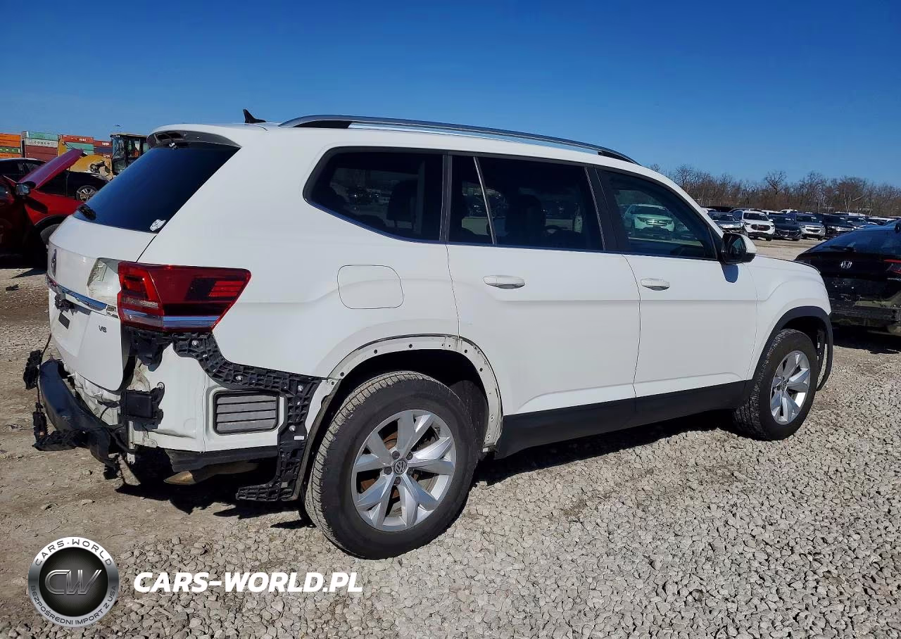 2018 Volkswagen Atlas Se VIN:1V2CR2CA8JC571320 - 3