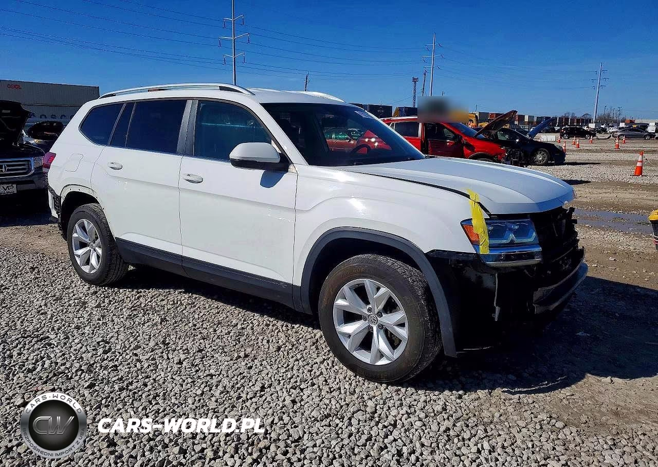 2018 Volkswagen Atlas Se VIN:1V2CR2CA8JC571320 - 4