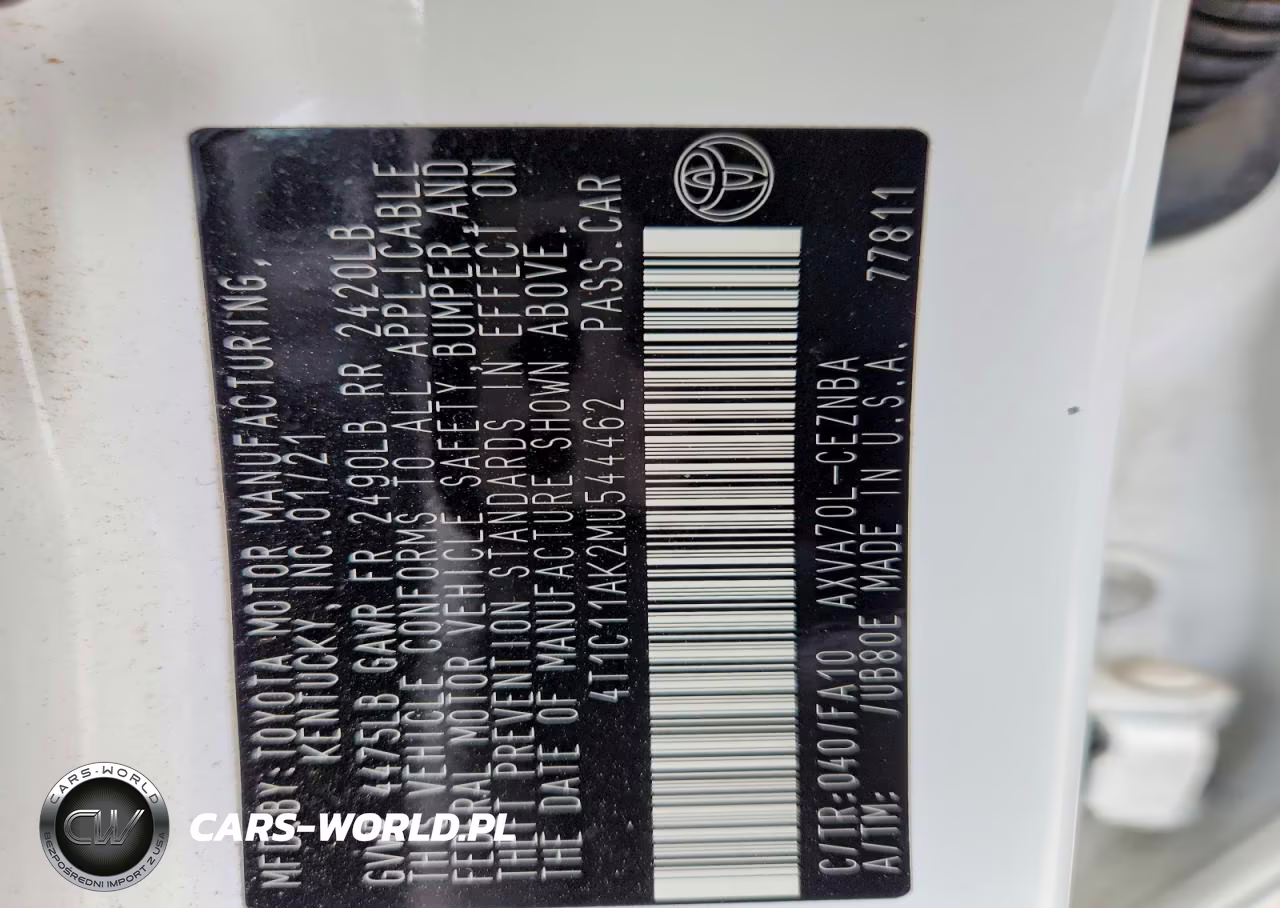 2021 Toyota Camry Le VIN:4T1C11AK2MU544462 - 13