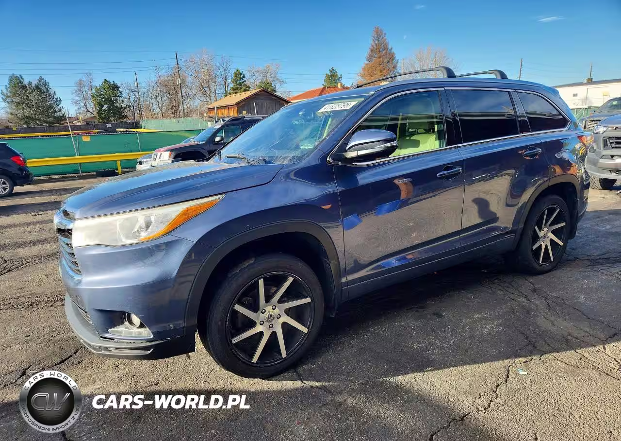 2016 Toyota Highlander Limited Platinum