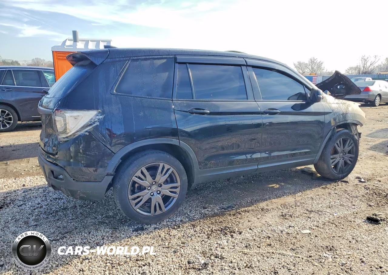 2021 Honda Passport Exl VIN:5FNYF7H5XMB011993 - 3