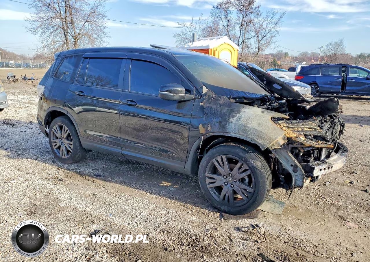 2021 Honda Passport Exl VIN:5FNYF7H5XMB011993 - 4