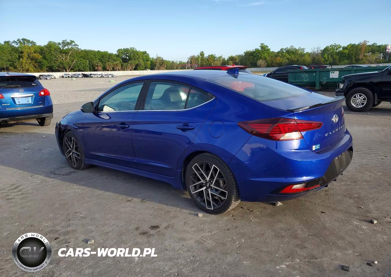 2020 Hyundai Elantra Sport VIN:KMHD04LB5LU993610 - 2