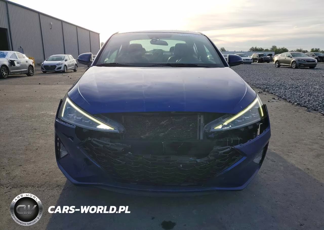 2020 Hyundai Elantra Sport VIN:KMHD04LB5LU993610 - 5