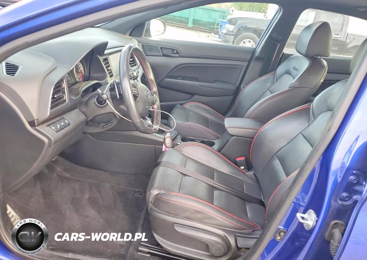2020 Hyundai Elantra Sport VIN:KMHD04LB5LU993610 - 7