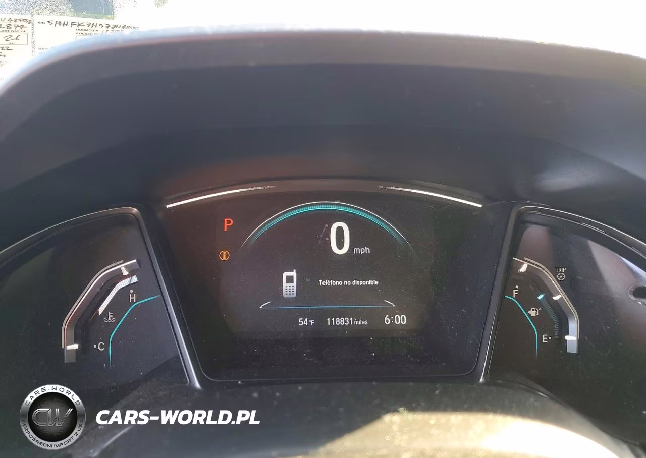 2018 Honda Civic Ex VIN:SHHFK7H57JU425553 - 9