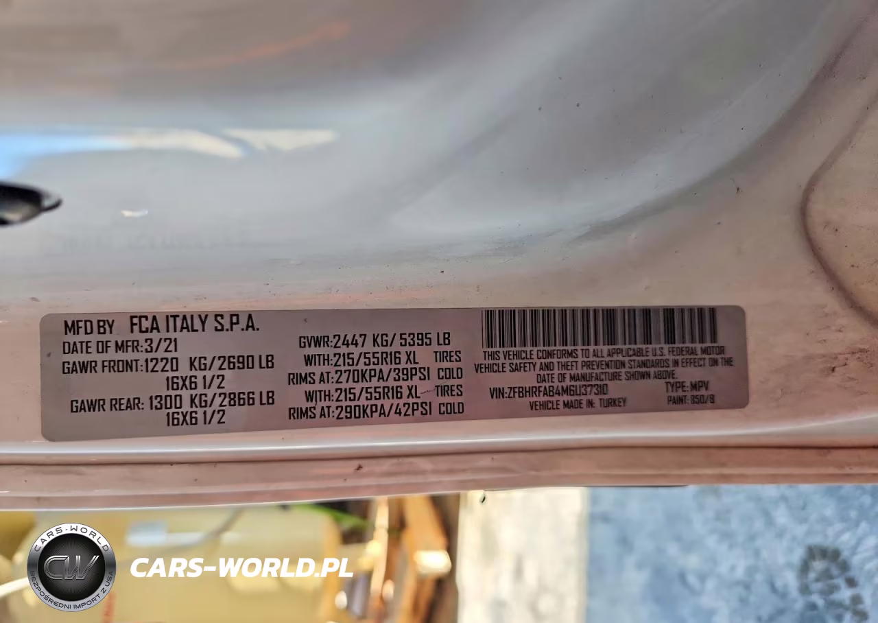2021 Ram Promaster City VIN:ZFBHRFAB4M6U37310 - 12