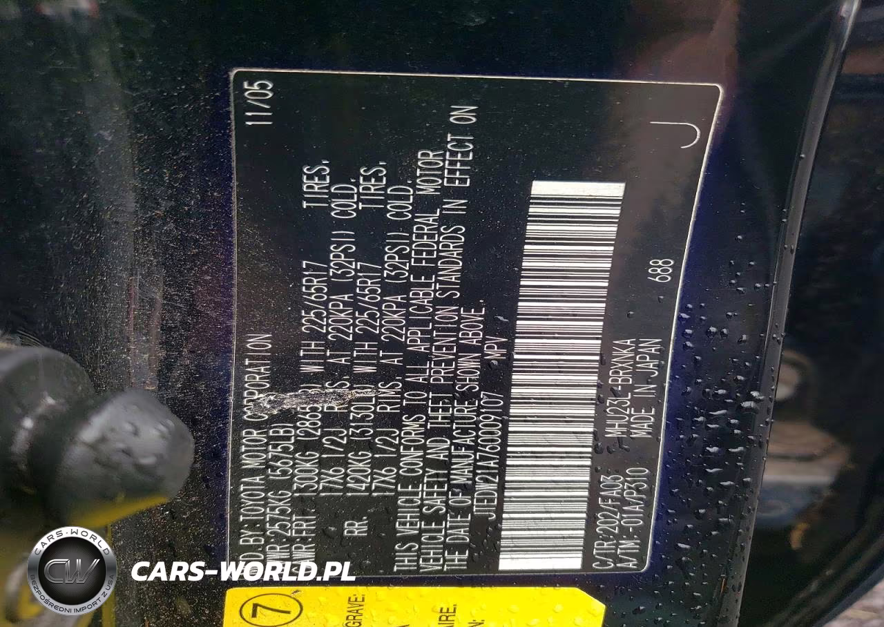 2006 Toyota Highlander Hybrid Base VIN:JTEDW21A760009107 - 14