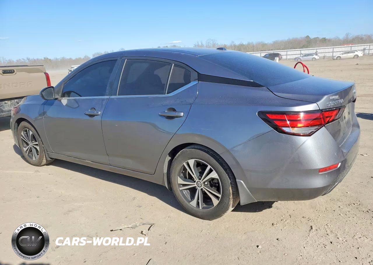 2022 Nissan Sentra Sv VIN:3N1AB8CV6NY207335 - 2