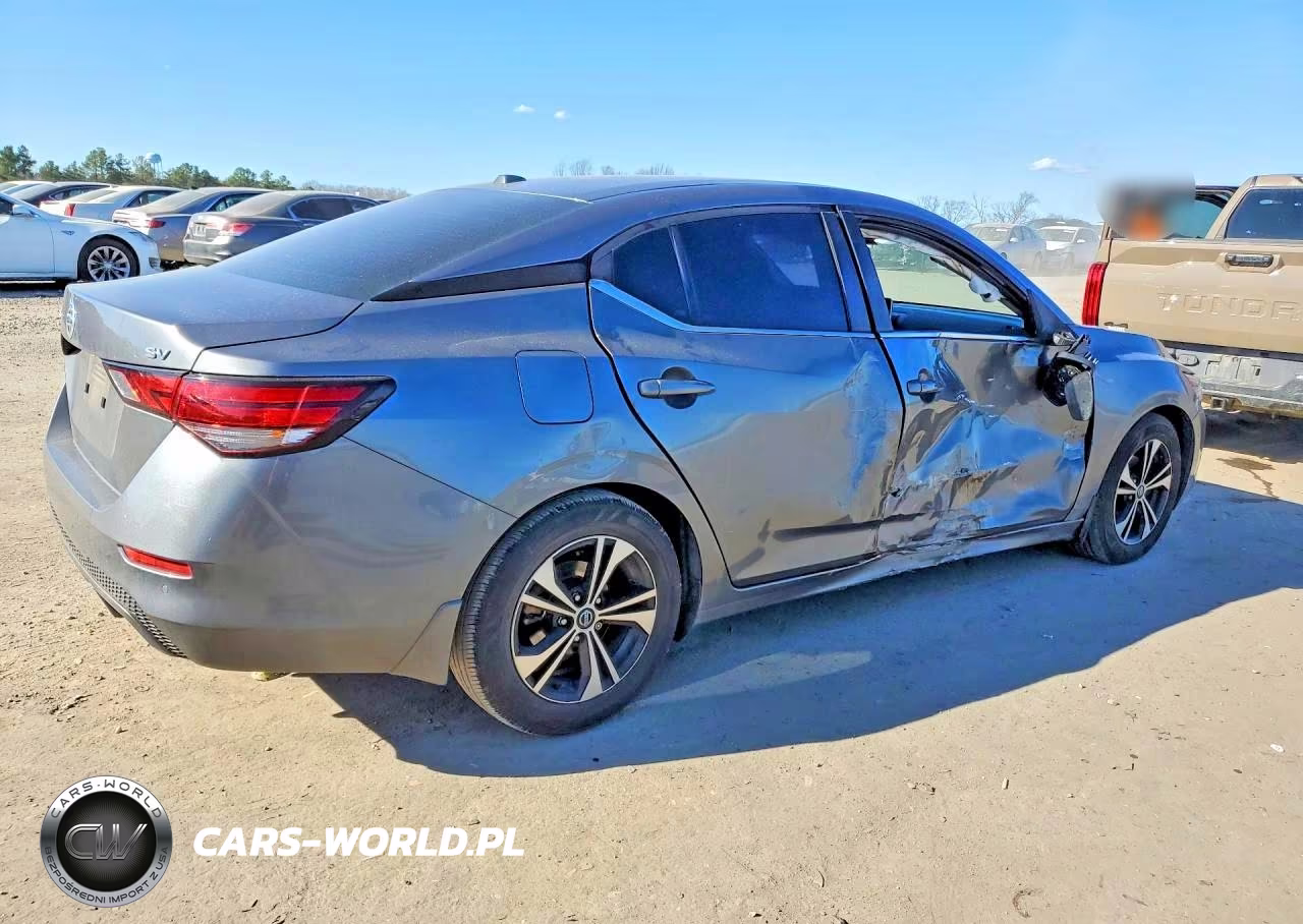 2022 Nissan Sentra Sv VIN:3N1AB8CV6NY207335 - 3