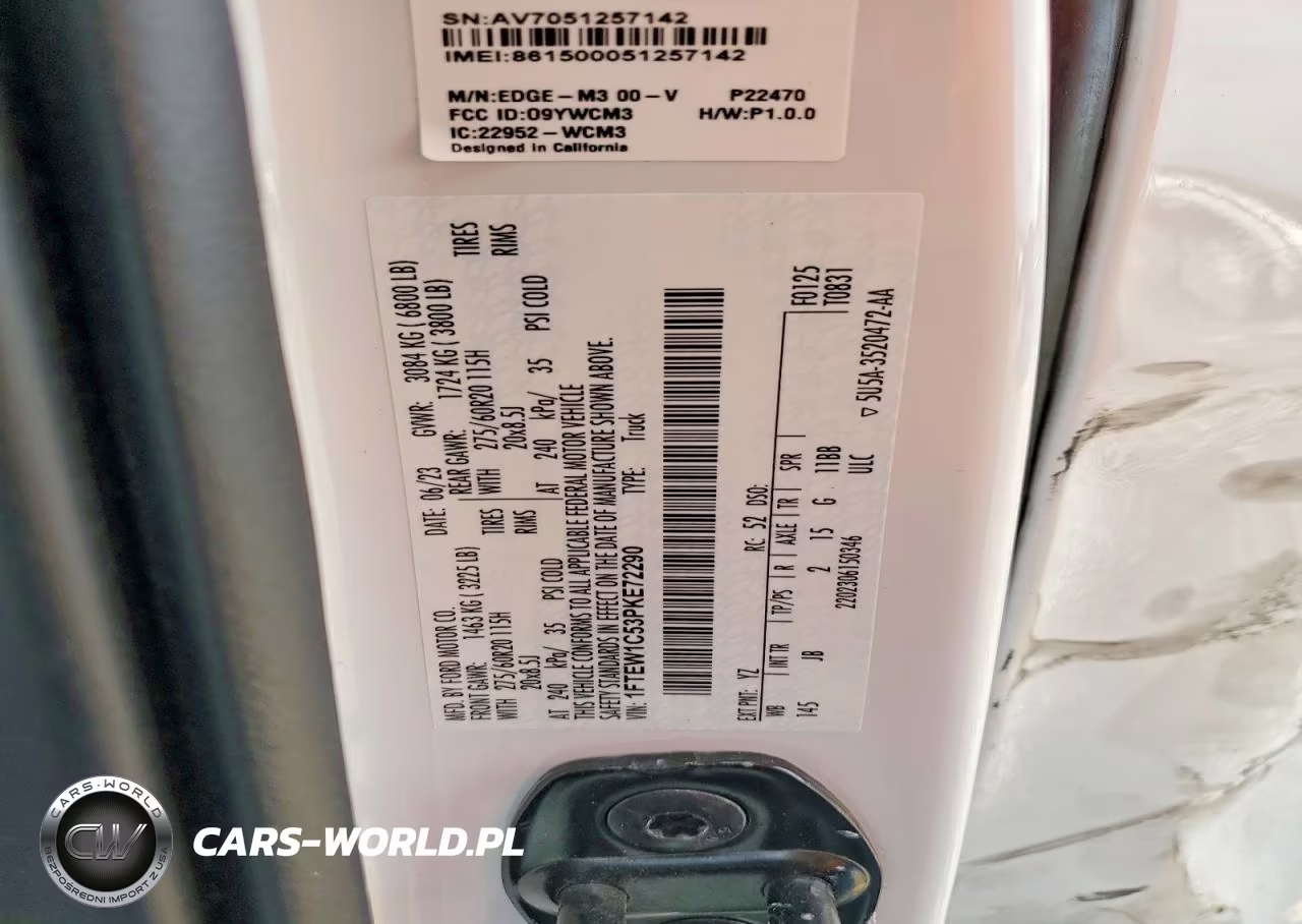 2023 Ford F150 Supercrew VIN:1FTEW1C53PKE72290 - 12