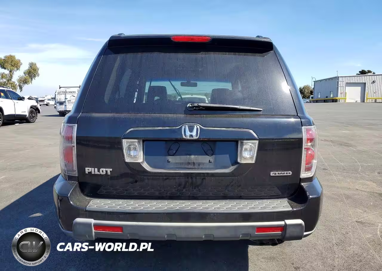 2007 Honda Pilot Exl VIN:2HKYF18607H512791 - 6