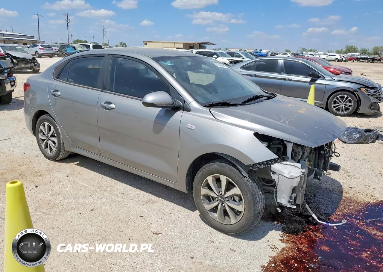 2022 Kia Rio Lx VIN:3KPA34AC8NE503558 - 4