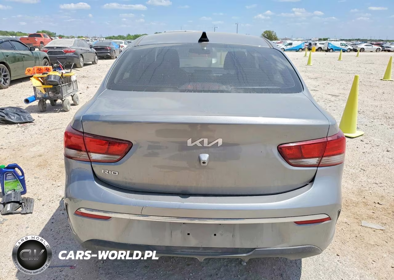 2022 Kia Rio Lx VIN:3KPA34AC8NE503558 - 6