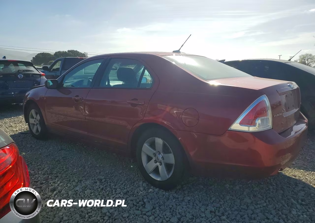 2008 Ford Fusion Se VIN:3FAHP07178R211484 - 2