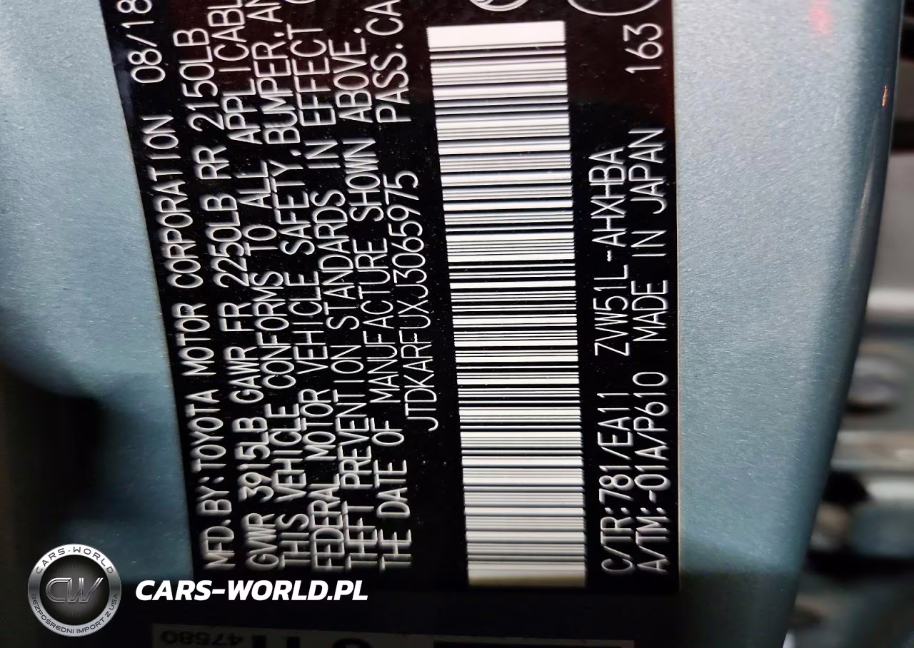 2018 Toyota Prius Four Touring VIN:JTDKARFUXJ3065975 - 14
