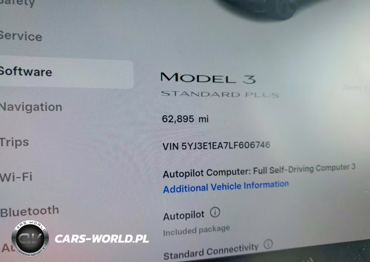 2020 Tesla Model 3 VIN:5YJ3E1EA7LF606746 - 9