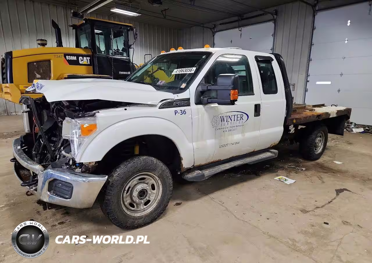 2013 Ford F250 Super Duty Flatbed Truck