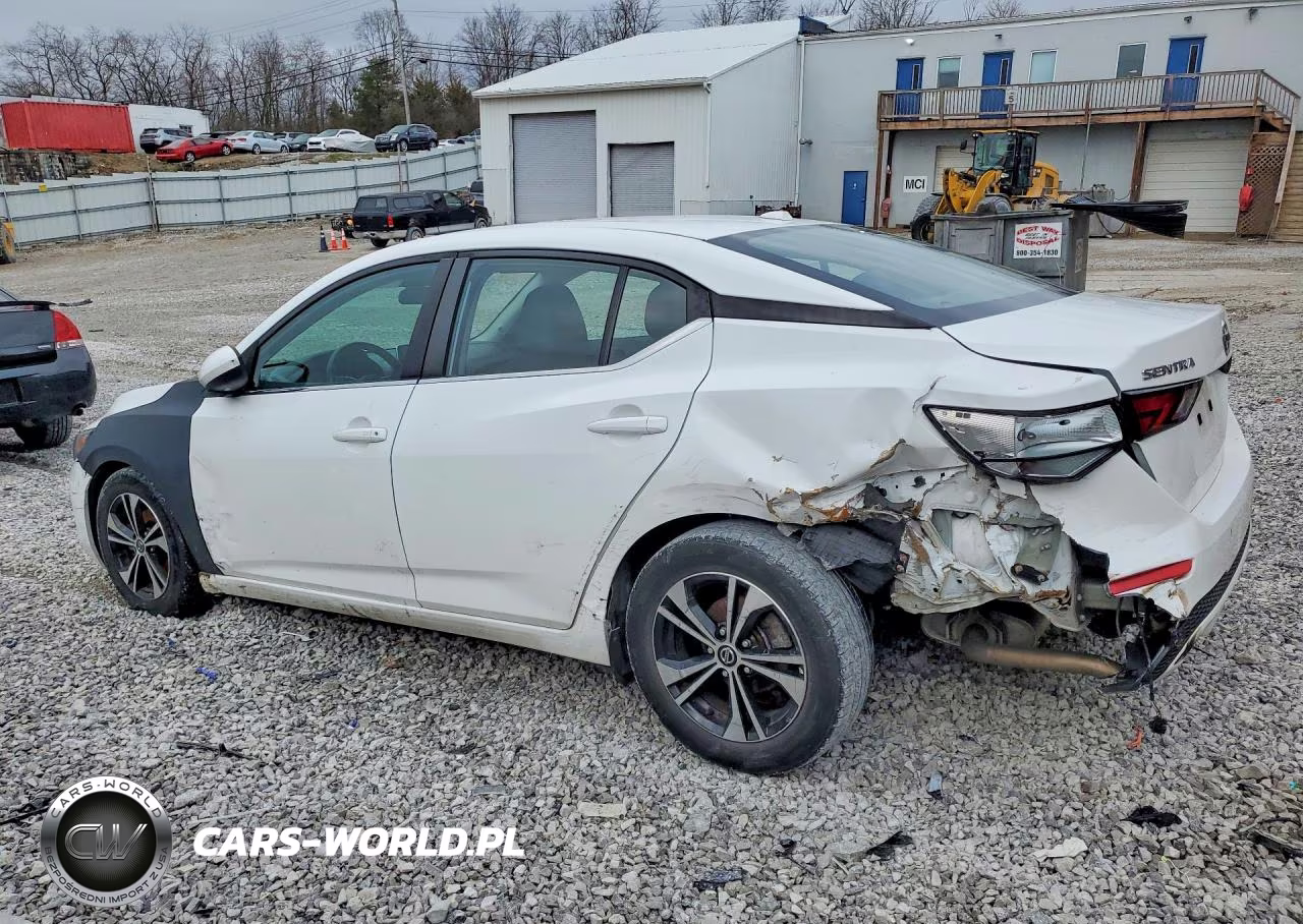 2021 Nissan Sentra Sv VIN:3N1AB8CV0MY218586 - 2