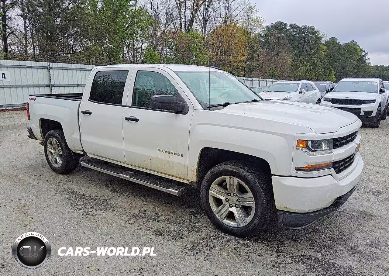 2018 Chevrolet Silverado K1500 Custom VIN:3GCUKPECXJG577493 - 4