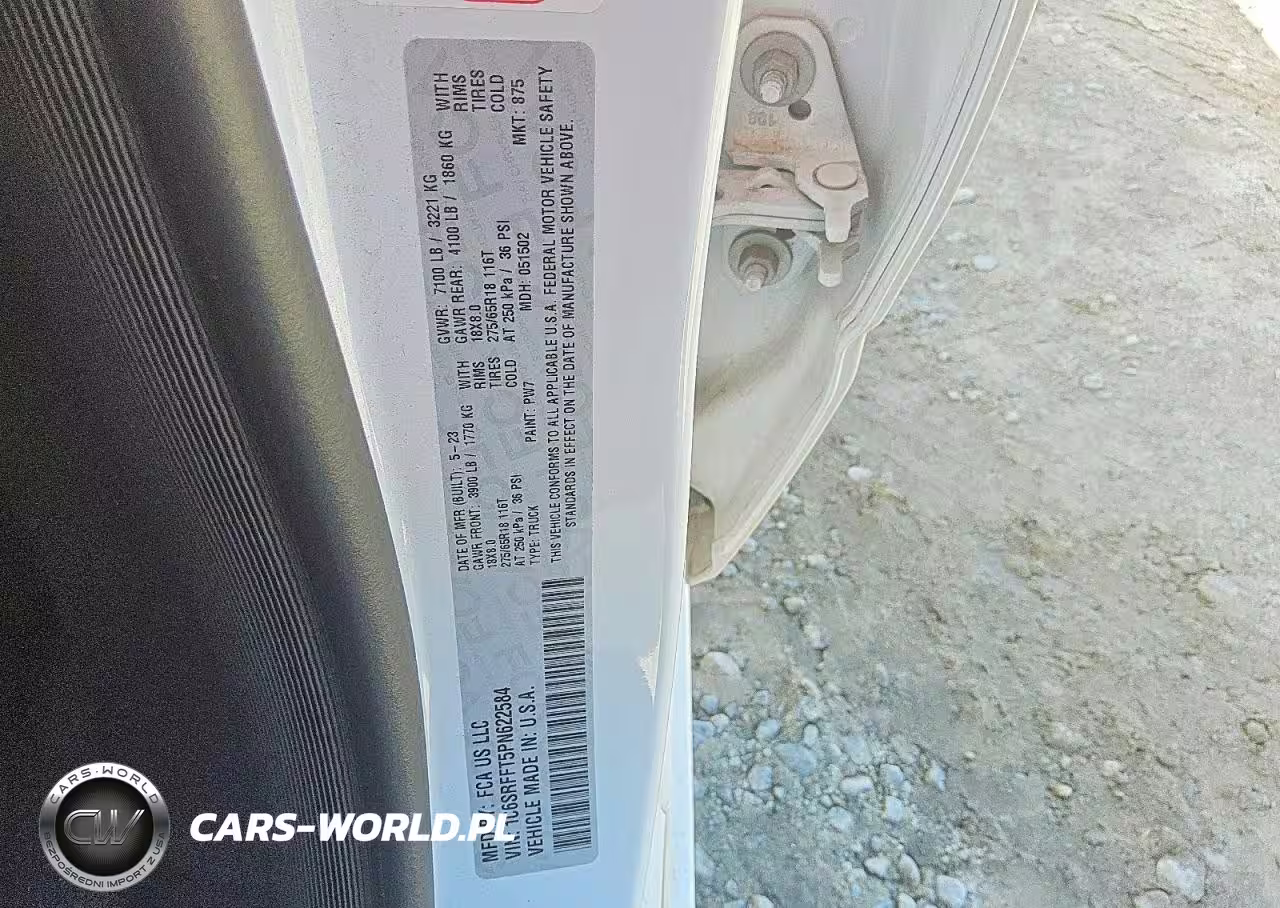 2023 Ram 1500 Big Horn VIN:1C6SRFFT5PN622584 - 12