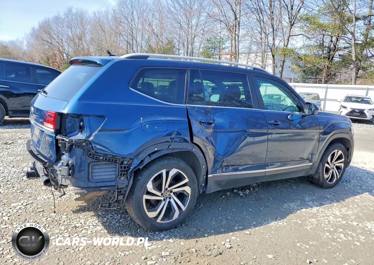 2022 Volkswagen Atlas Sel VIN:1V2BR2CA0NC539205 - 3