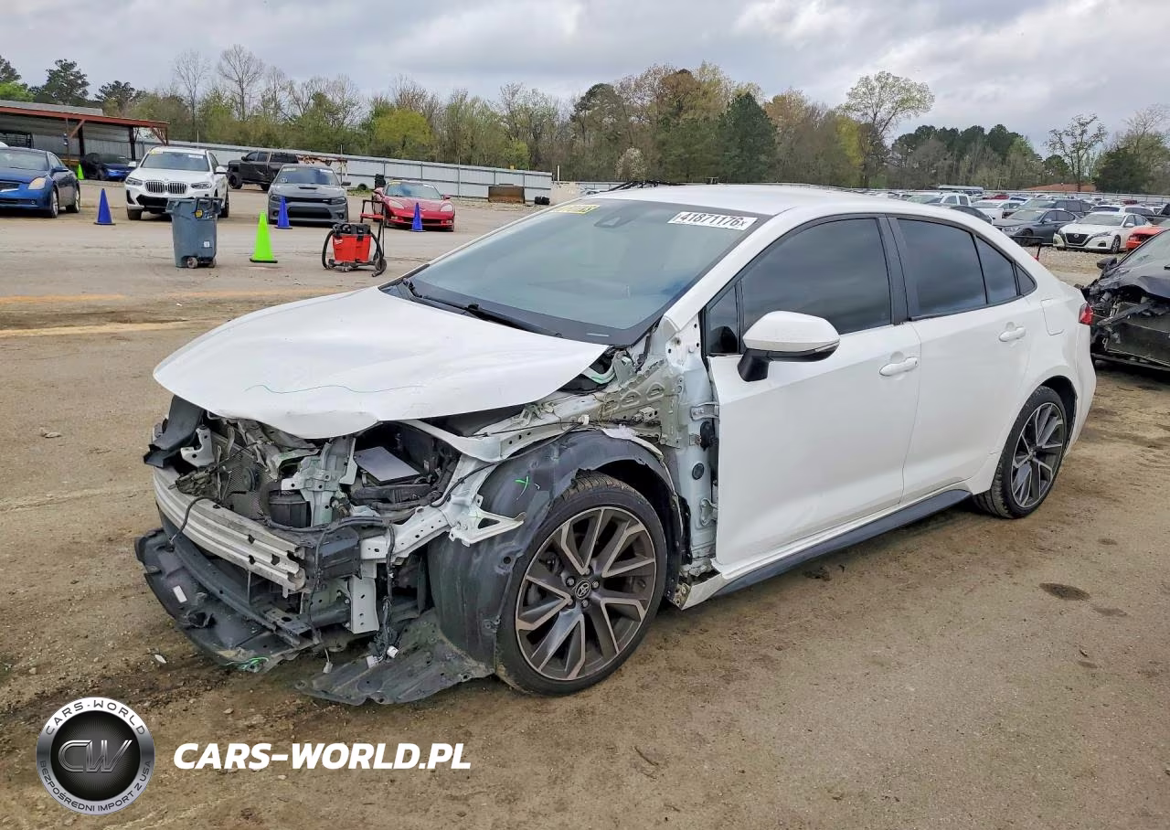 2021 Toyota Corolla Se VIN:5YFS4MCE8MP059045 - 1