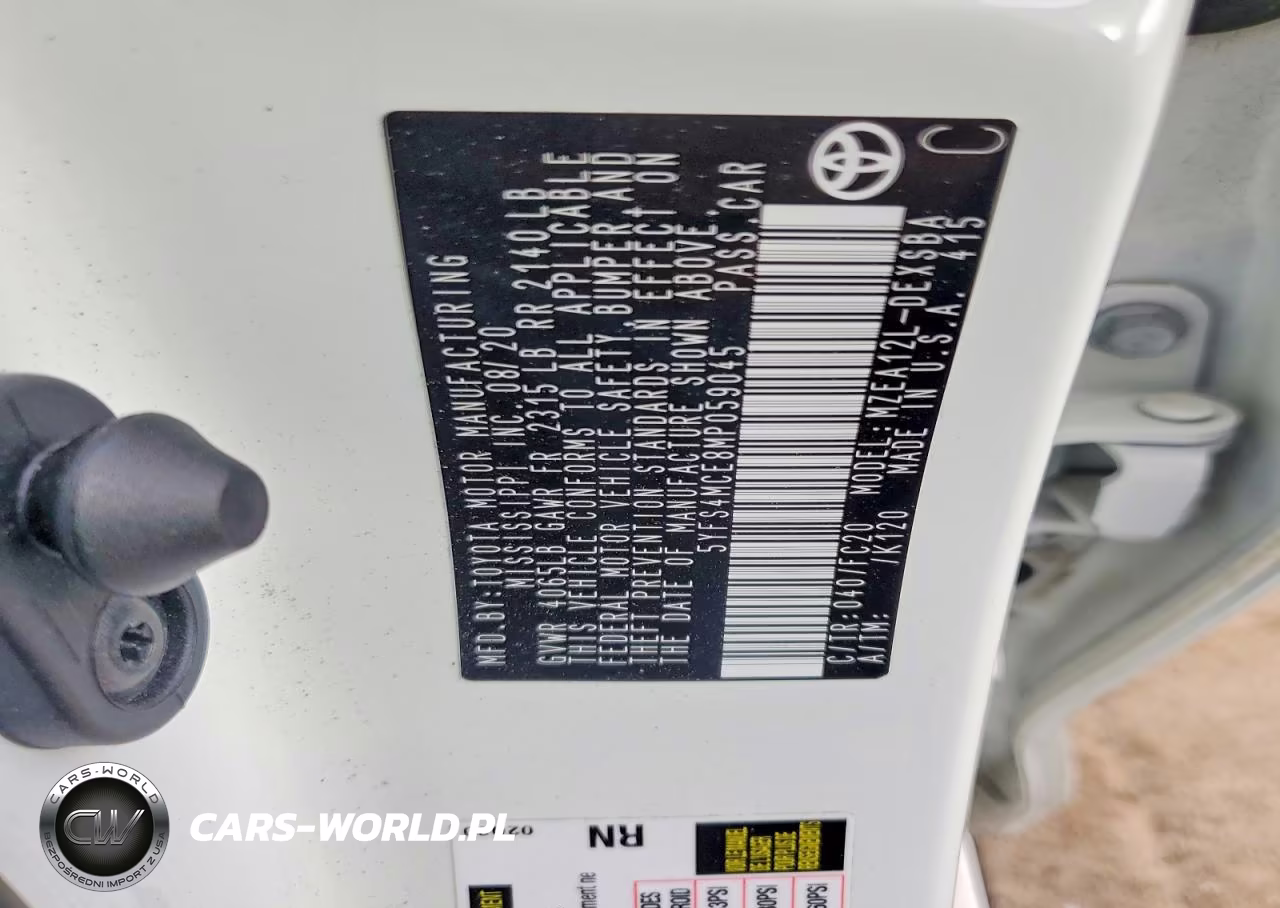 2021 Toyota Corolla Se VIN:5YFS4MCE8MP059045 - 13