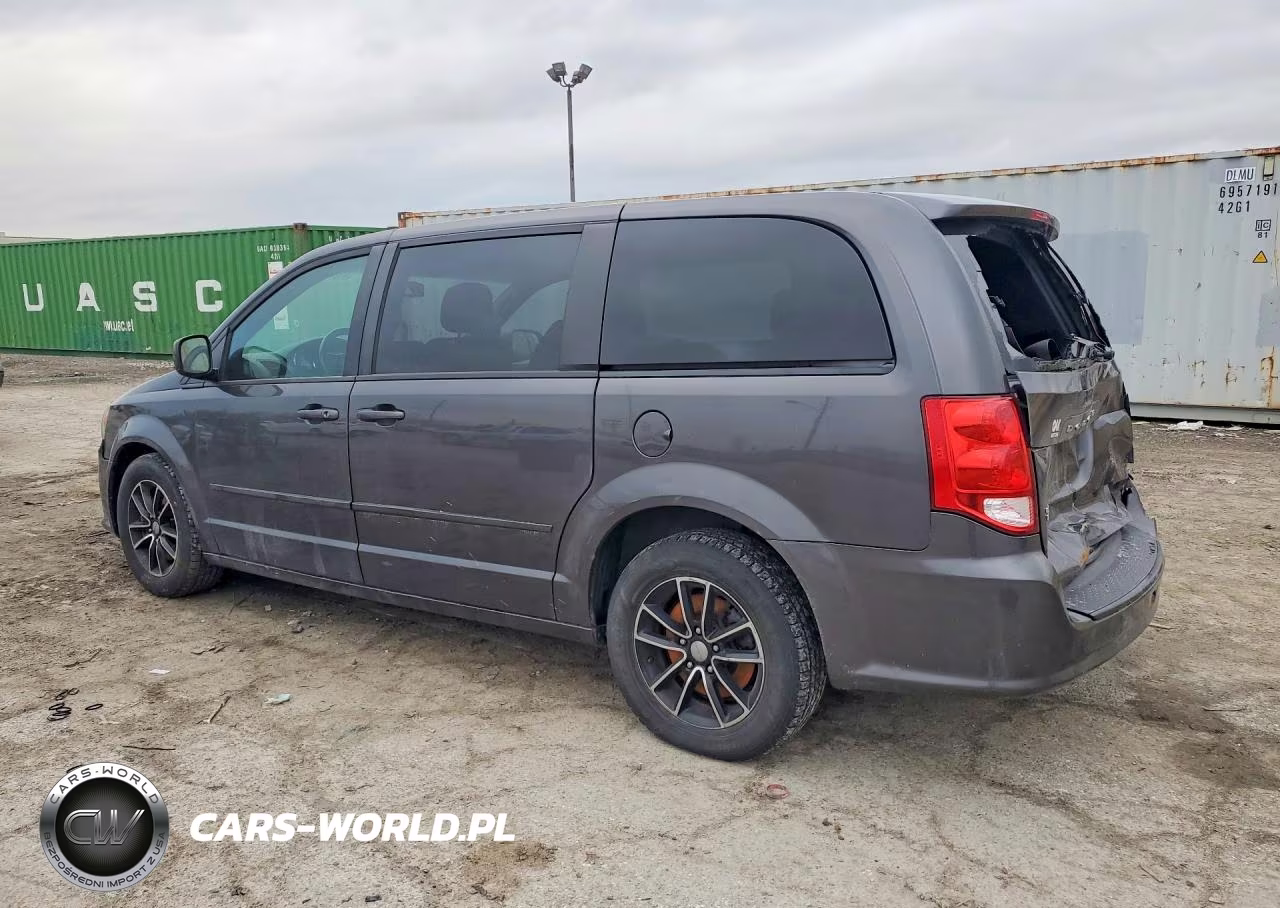2017 Dodge Grand Caravan Se VIN:2C4RDGBG9HR636643 - 2