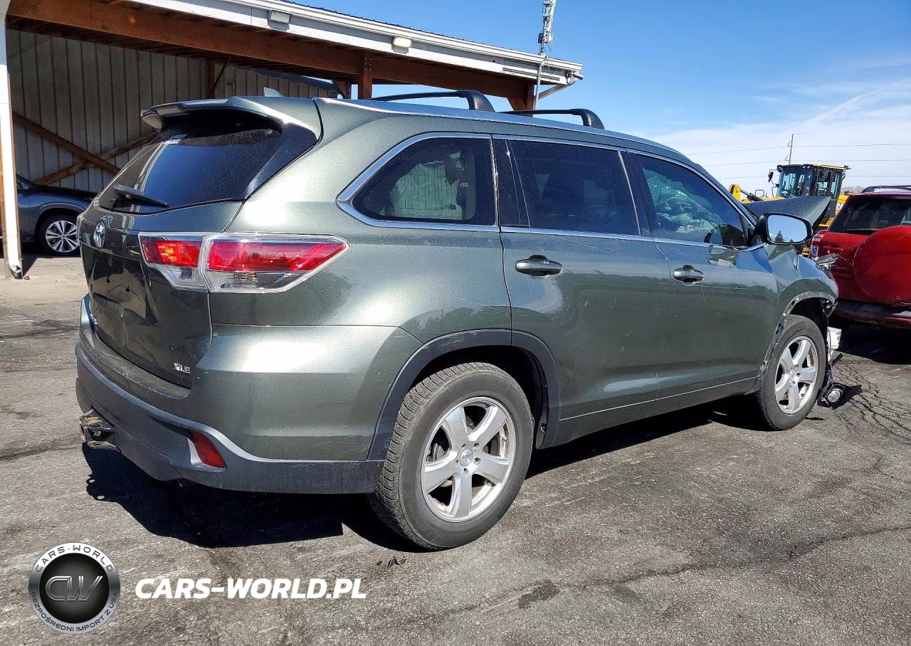 2015 Toyota Highlander Xle VIN:5TDKKRFH2FS054832 - 3