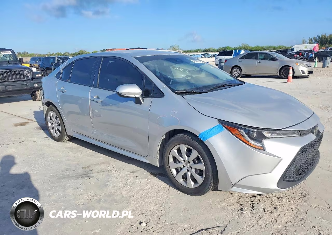 2021 Toyota Corolla Le VIN:JTDEPMAE3MJ140756 - 4