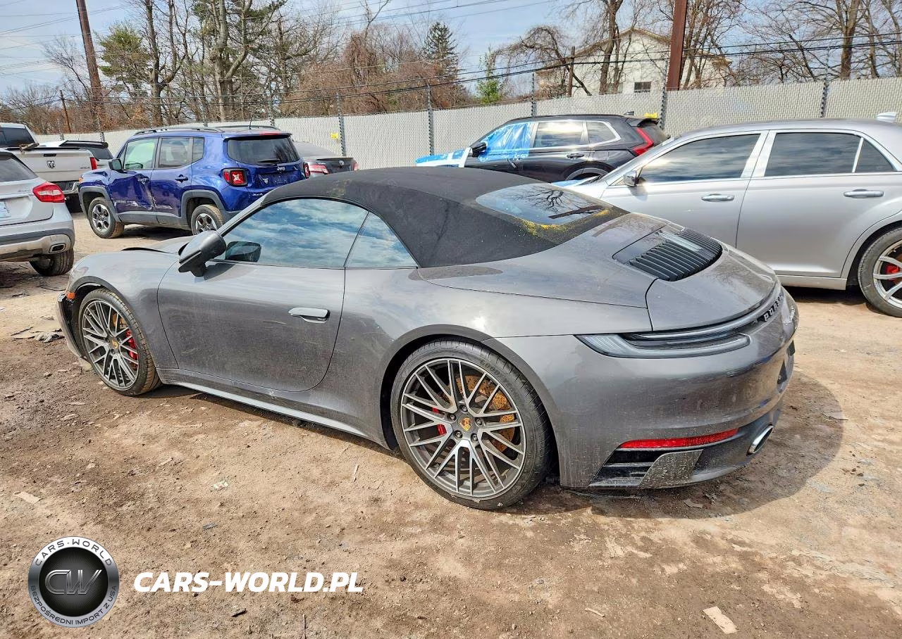 2022 Porsche 911 VIN:WP0CB2A93NS245256 - 2