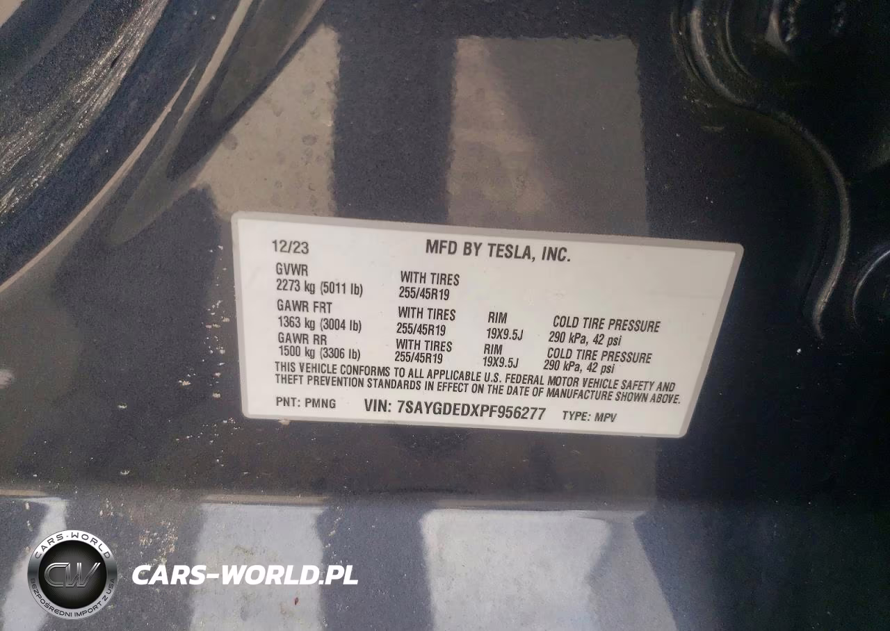 2023 Tesla Model Y VIN:7SAYGDEDXPF956277 - 13