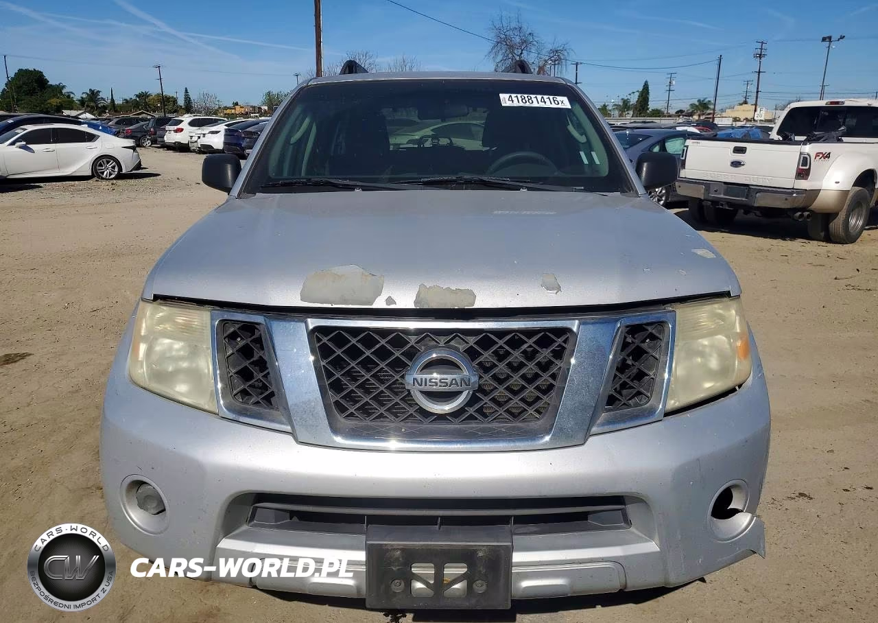 2008 Nissan Pathfinder S VIN:5N1AR18U08C662237 - 5