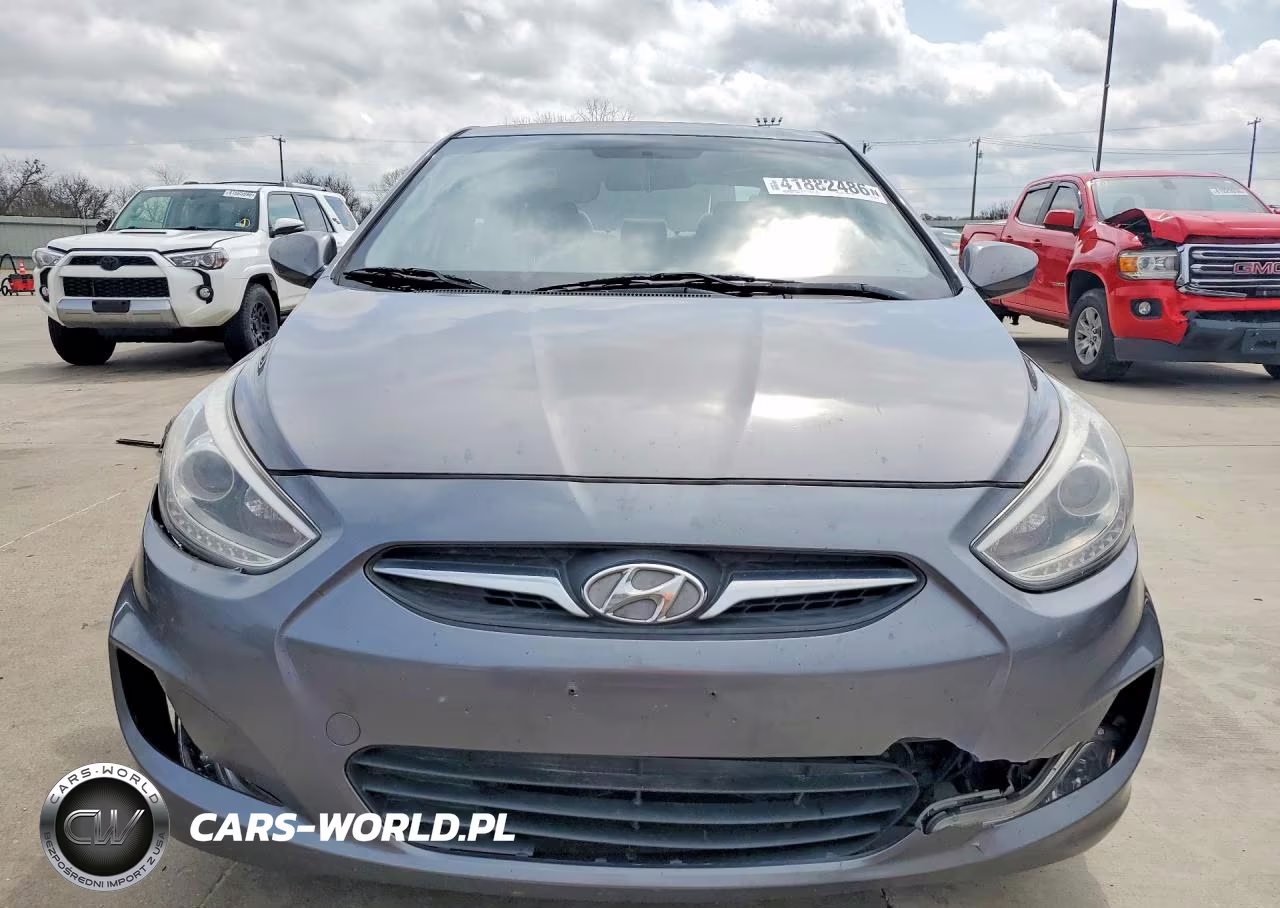2014 Hyundai Accent VIN:KMHCU4AEXEU623110 - 5