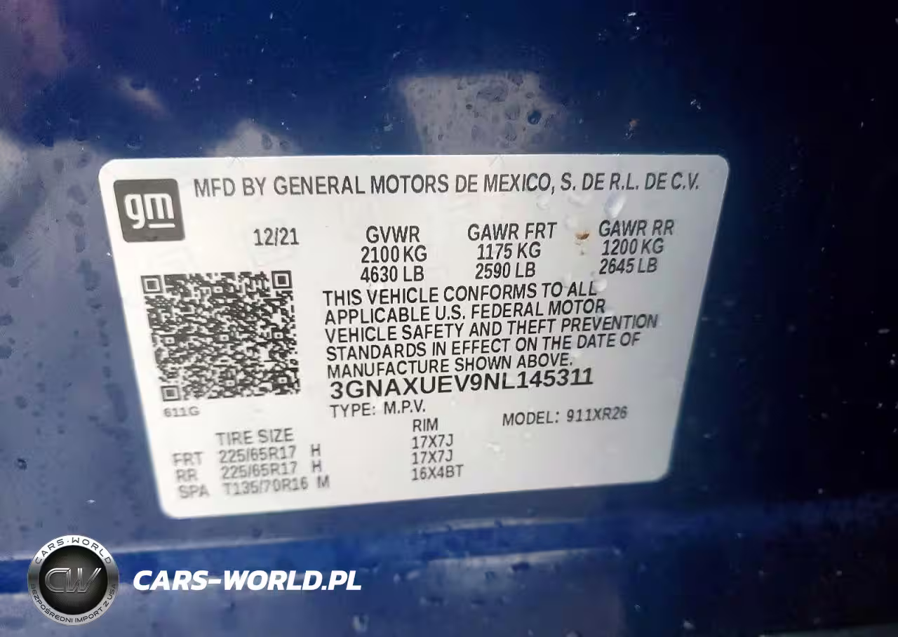 2022 Chevrolet Equinox Lt VIN:3GNAXUEV9NL145311 - 13