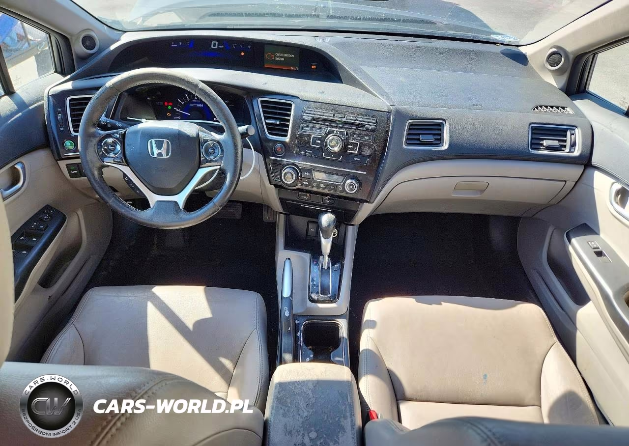 2013 Honda Civic Hyb VIN:19XFB4F35DE003406 - 8