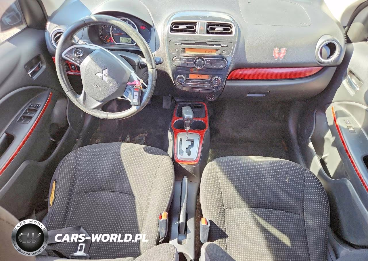 2015 Mitsubishi Mirage Es VIN:ML32A4HJ1FH048100 - 8