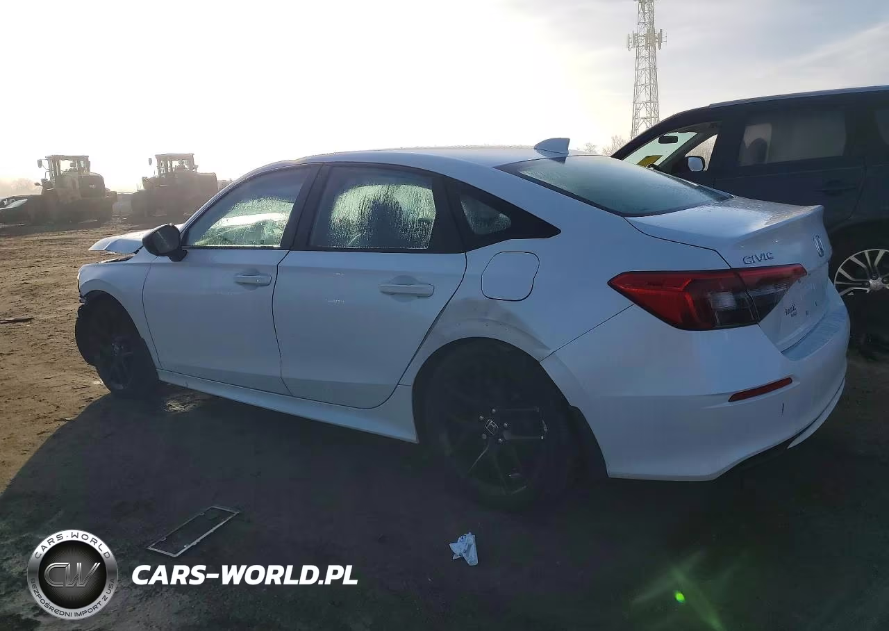 2022 Honda Civic Sport VIN:2HGFE2F54NH502279 - 2