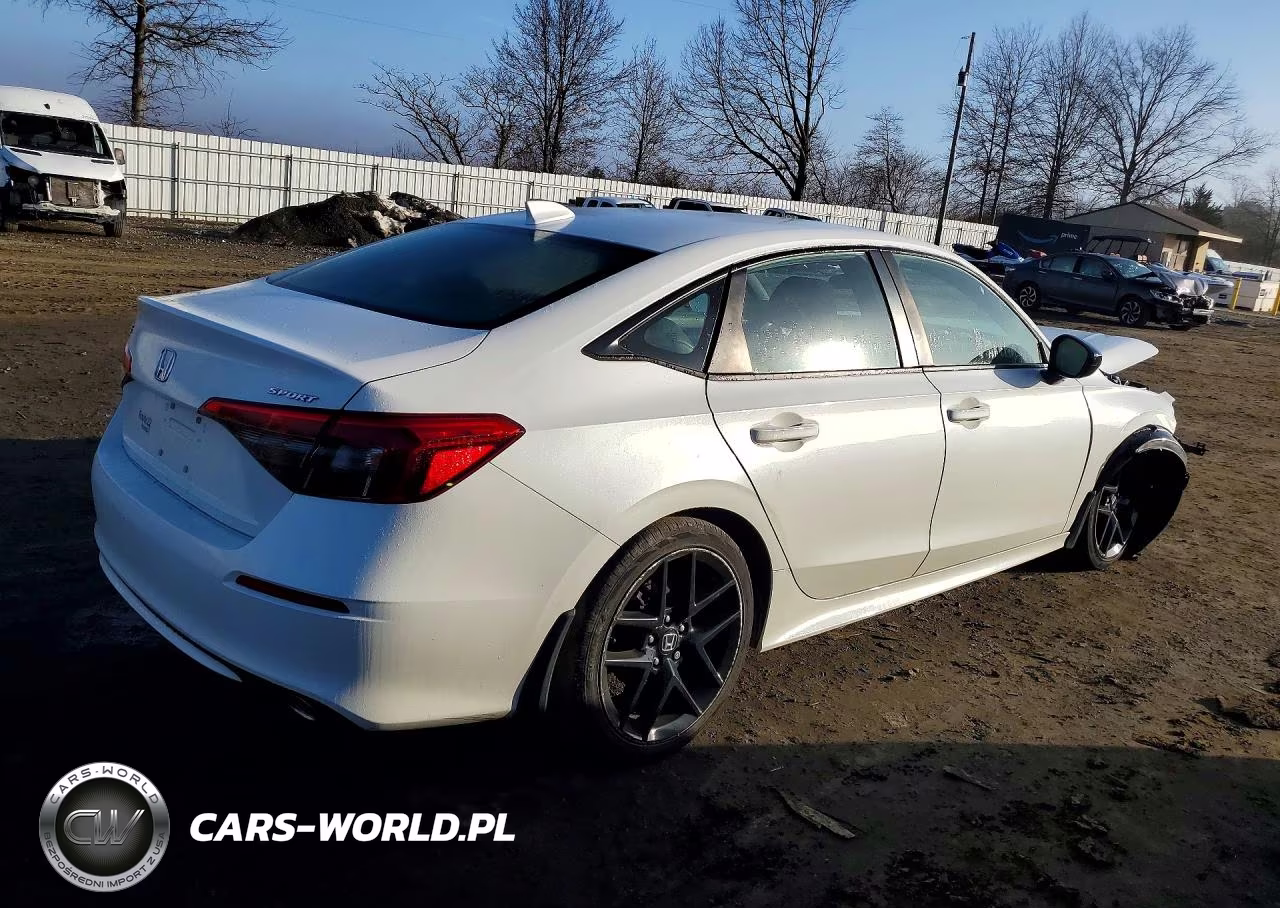 2022 Honda Civic Sport VIN:2HGFE2F54NH502279 - 3