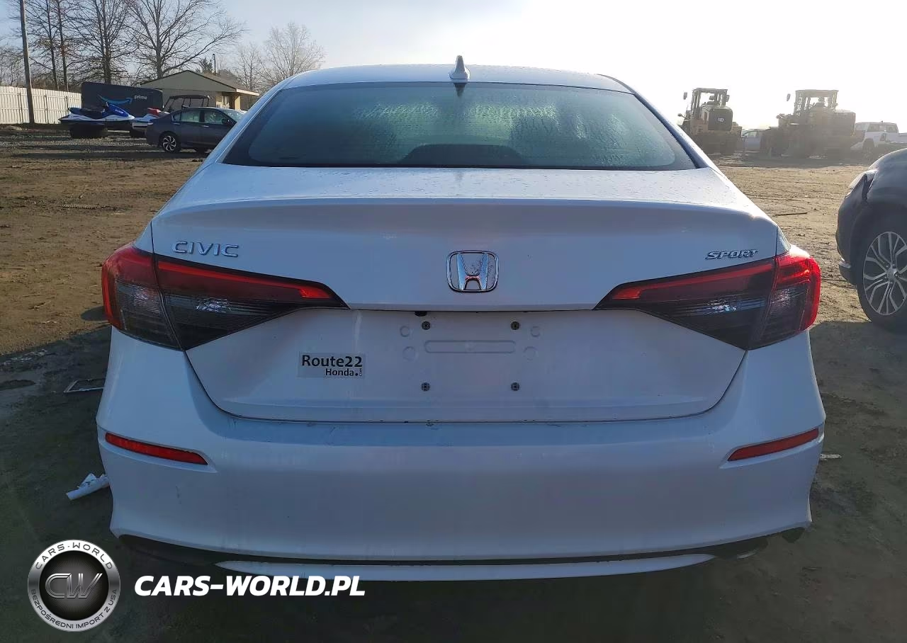 2022 Honda Civic Sport VIN:2HGFE2F54NH502279 - 6