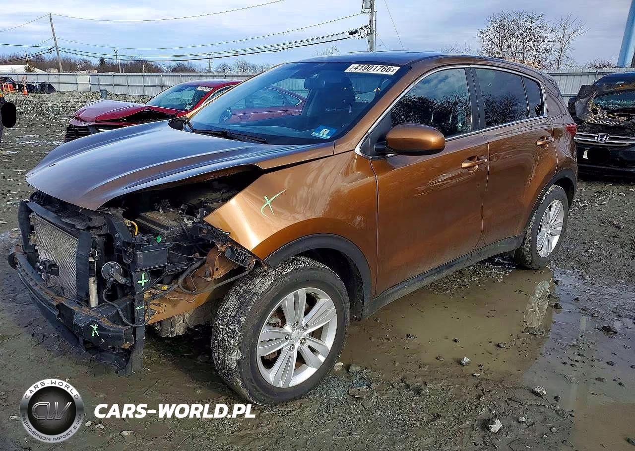 2017 Kia Sportage Lx VIN:KNDPM3AC7H7112195 - 1